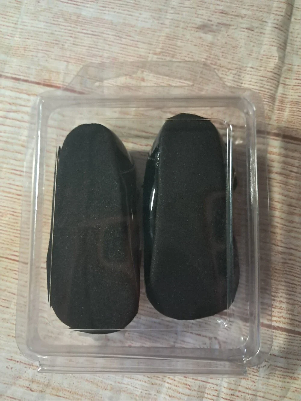 Baby Mary Jane Shoes in Black - Size 1 (3-5 Months)